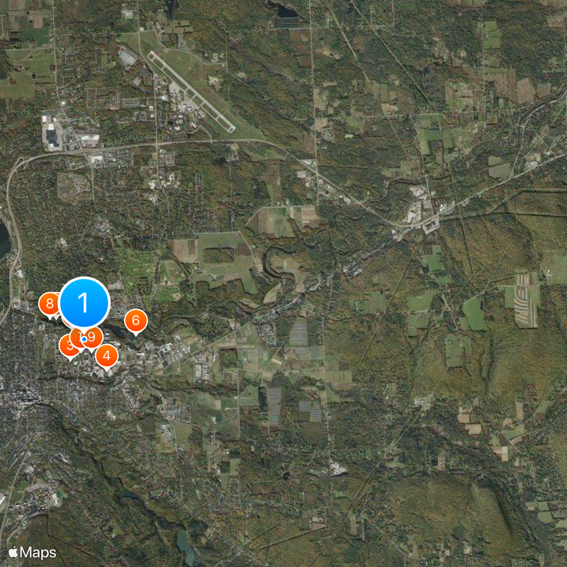 Cornell University Map