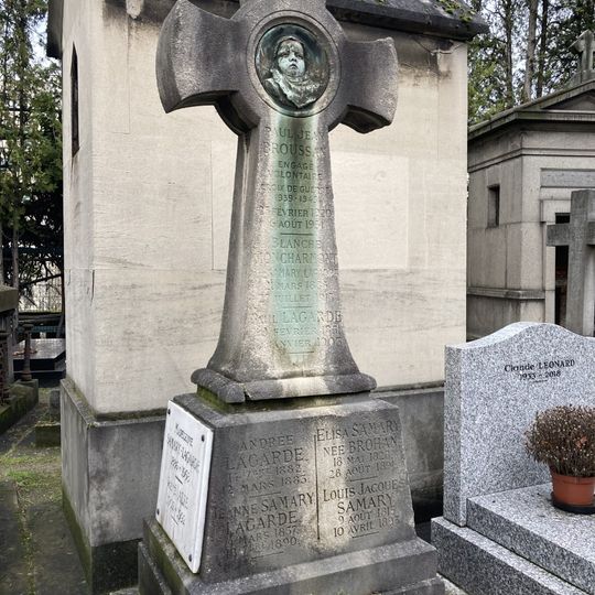 Grave of Samary-Lagarde