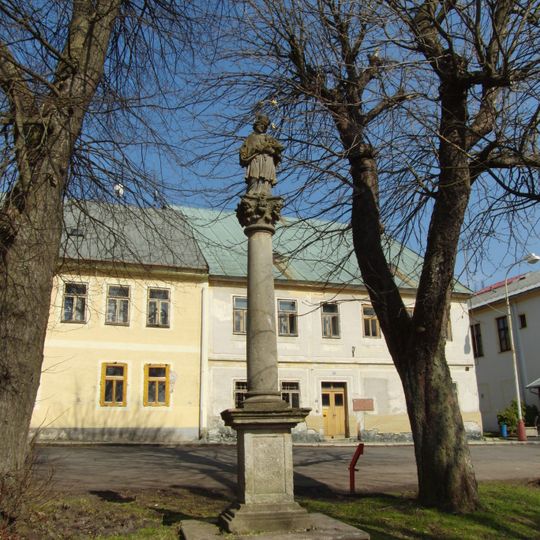 Statue of John of Nepomuk in Horní Blatná