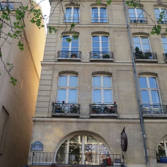 Immeuble, 131 rue Saint-Martin, 26 rue de Venise