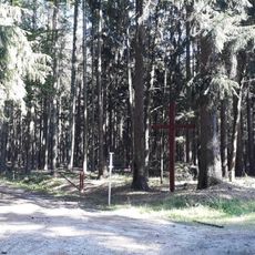 Červený kříž východně od Blaničky