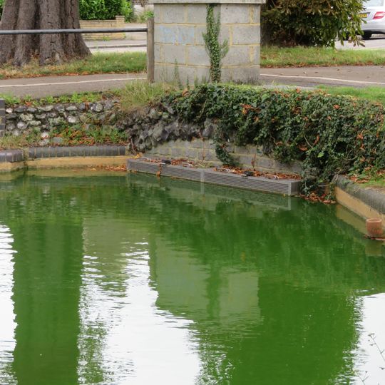 Culvert At South West End Of Ornmental Pond At Corner Of Butter Hill And London Road