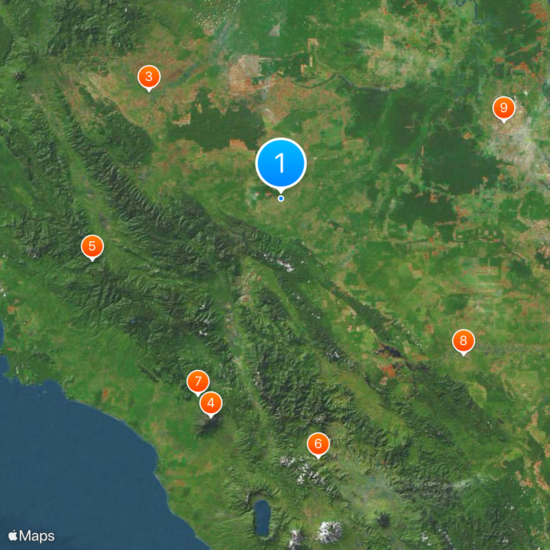 Candi Muara Takus Mapa
