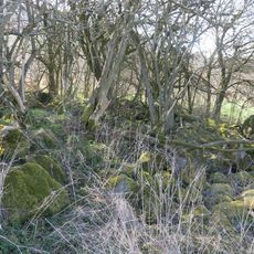 Kříž v remízu na louce severně od Knínice