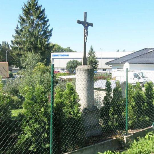 Kříž v ulici Štefánikova ve Varnsdorfu