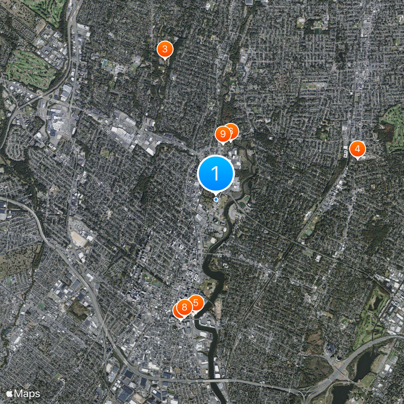 Bergen Country Academies Mapa