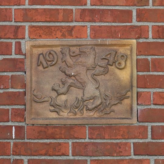 Gedenksteen in de boerderij van Schotanus