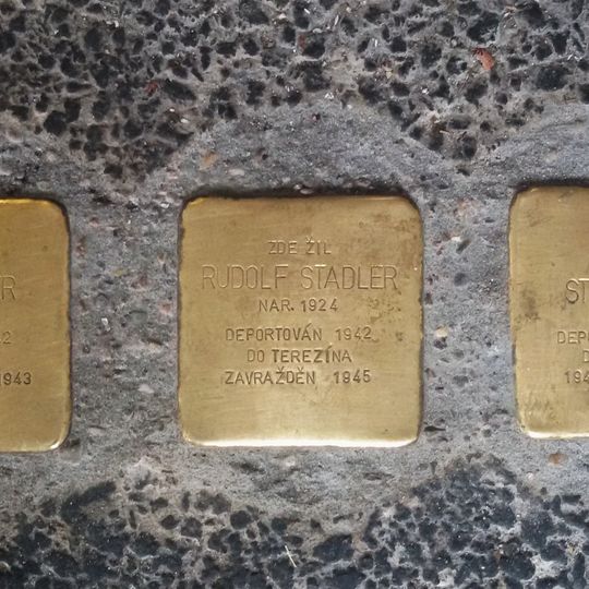 Stolpersteiny rodina Stadlerových