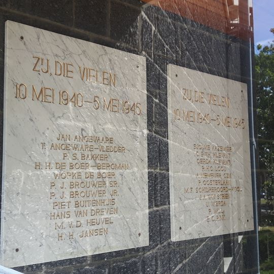 Gedenkplaten Maranathakerk