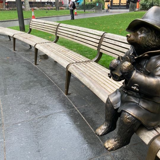 Paddington Bear in Leicester Square