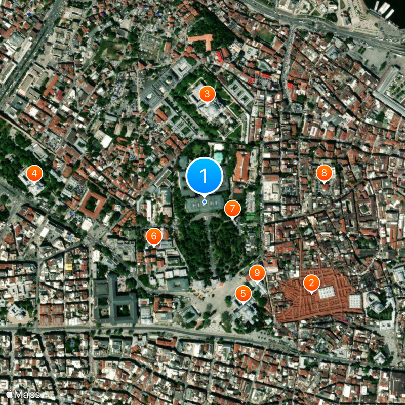 Istanbul University Map