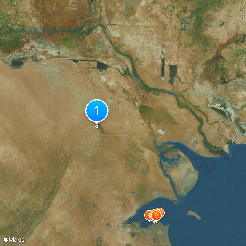 Rumaila oil field Map