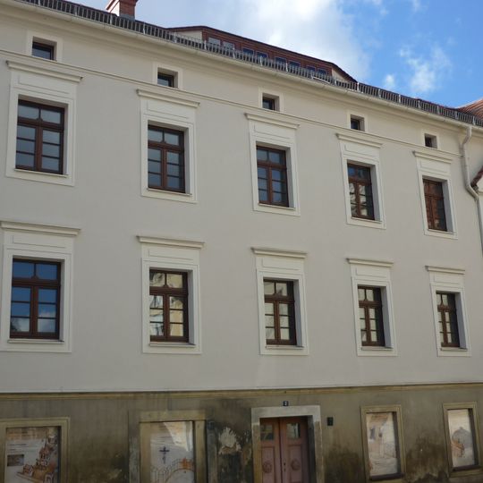 Wohnhaus, nach links freistehend Nikolaigraben 2