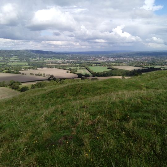 Three bowl barrows on Ramsdean Down