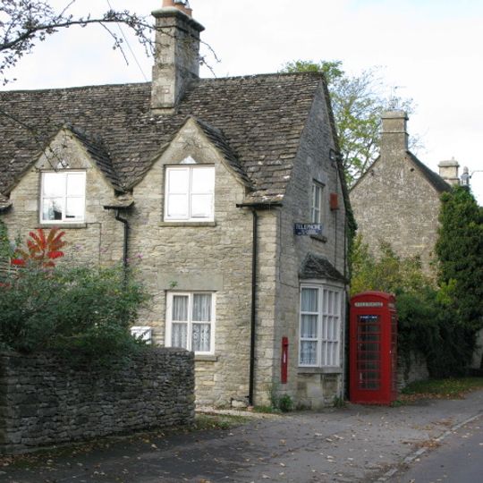 K6 Telephone Kiosk Outside Post Office, The Street
