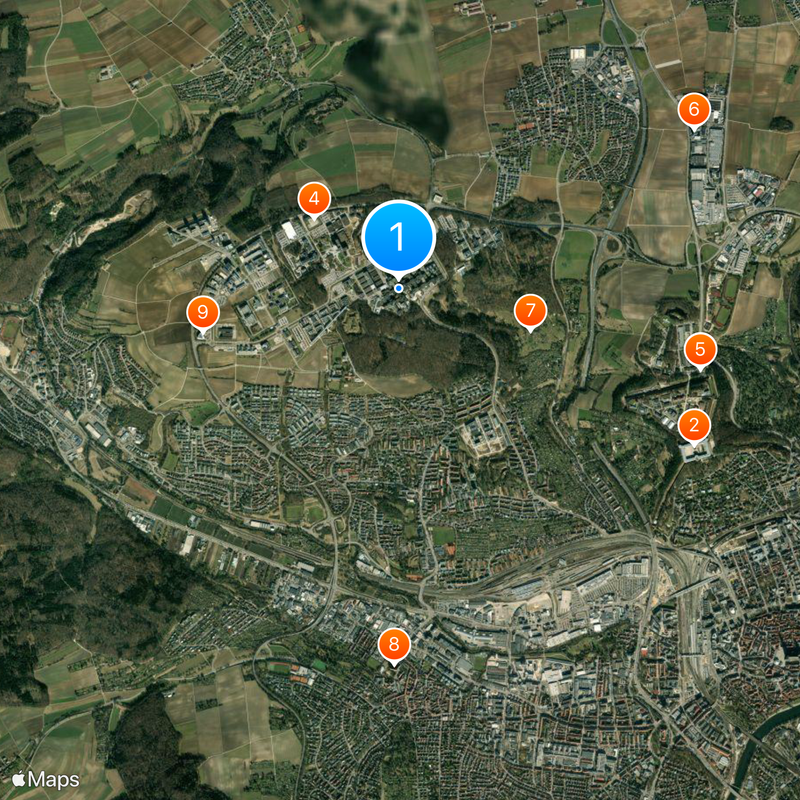 Ulm University Map