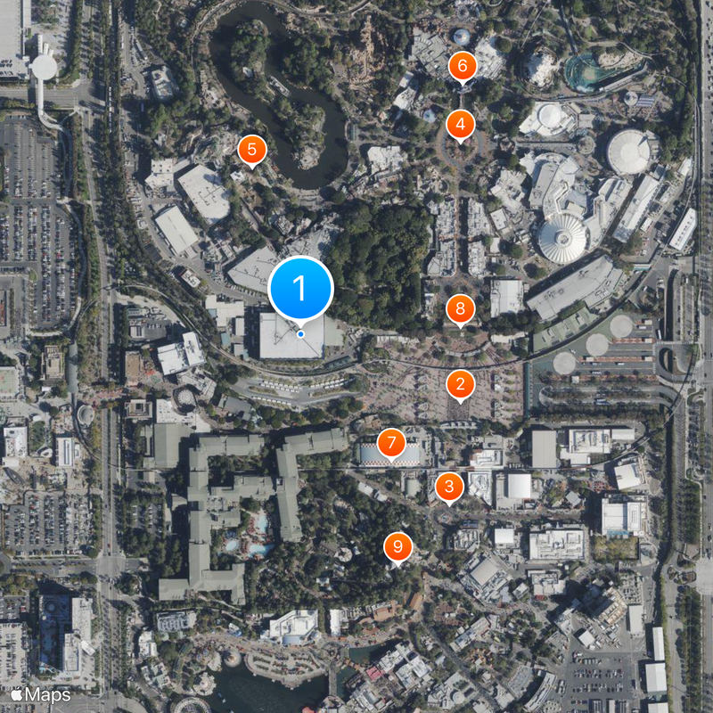 Indiana Jones Adventure Mapa