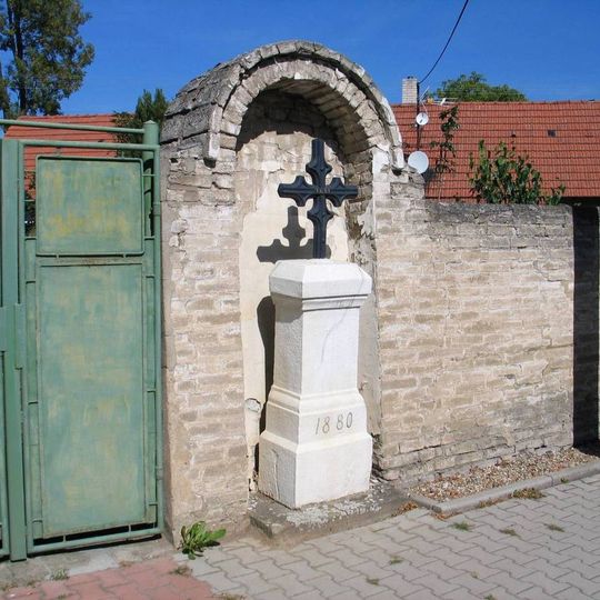 Pamětní kříž L.P. 1880 v Horním Bezděkově