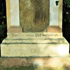 Kříž u cesty na vrch Špičák u České Lípy