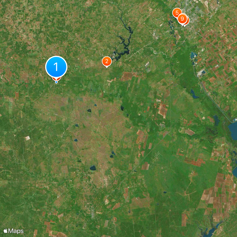 Presidio La Bahía Map