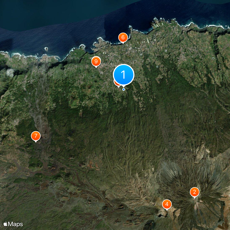 Icod de los Vinos Map