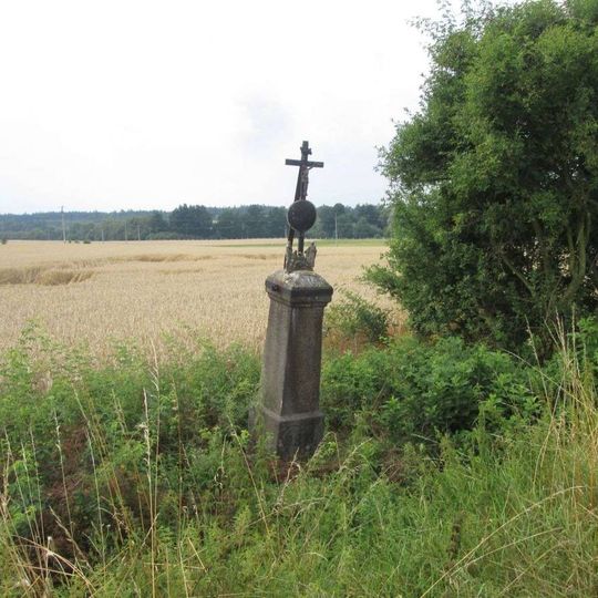 Kříž západně od Horažďovické Lhoty