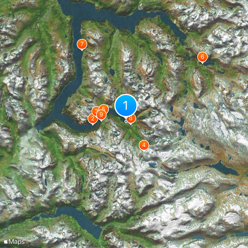 Geiranger Map