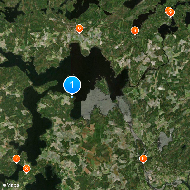 Salpausselkä Map