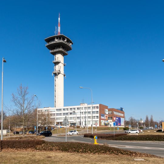 Telecommunication tower in Pardubice