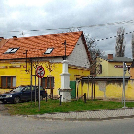 Kříž v Dobřanech v Lipové ulici