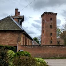 Water Tower And Boundary Wall At Rufford Abbey