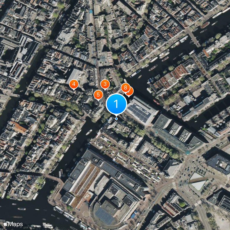 Rembrandt House Museum Map