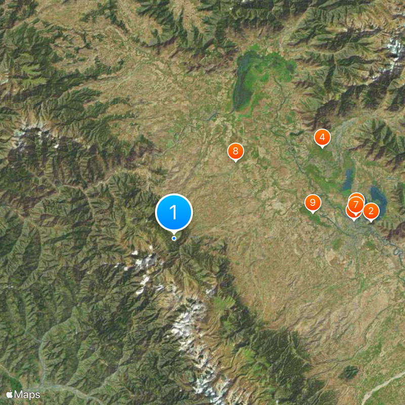 Gulmarg Gondola Mapa