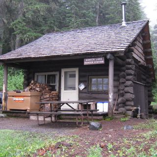 Mowich Lake Patrol Cabin