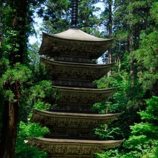 Five-storied Pagoda, Haguro-san