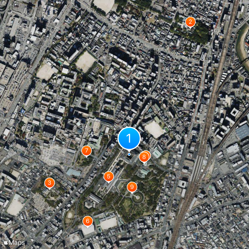 Fukuoka Prefectural Police Map