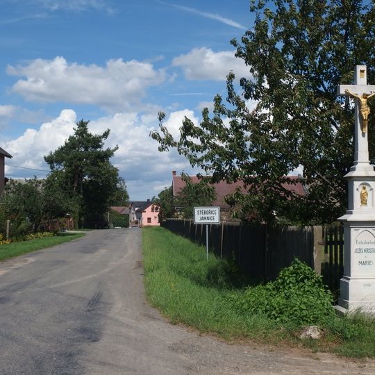 Kříž v Jamnici jižní okraj