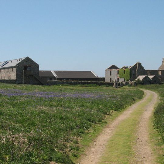 Buildings on Skomer