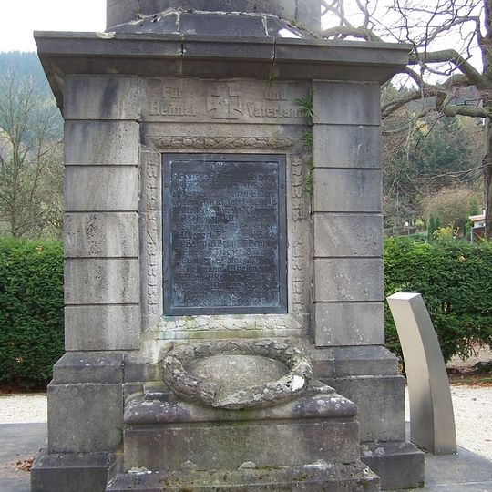 Kriegerdenkmal Friedrichroda