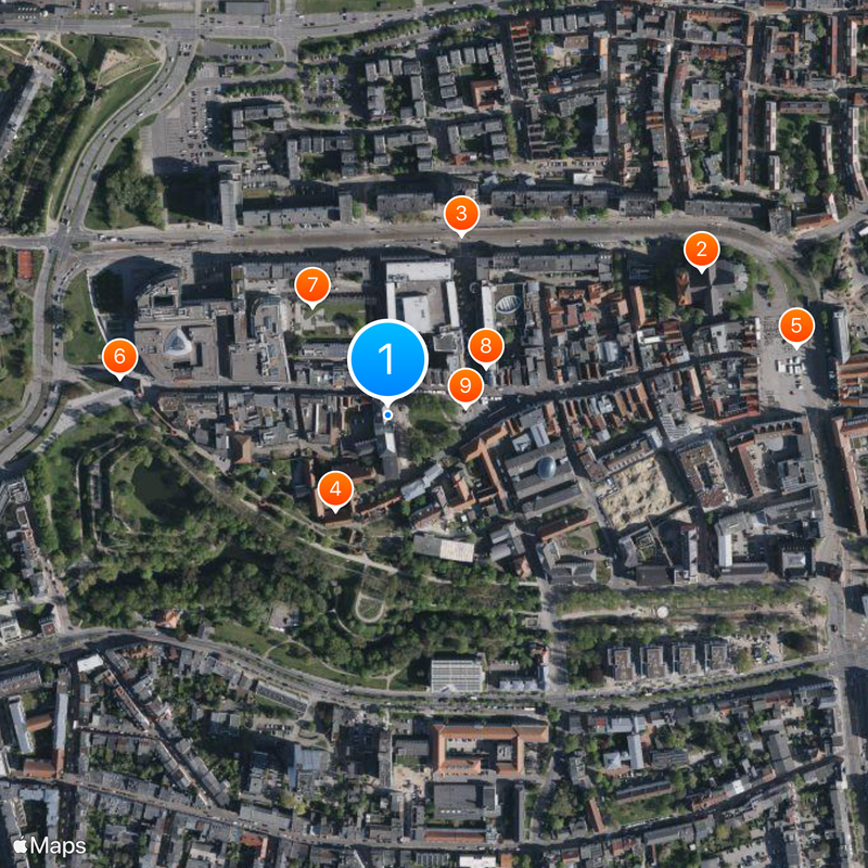 University of Rostock Map