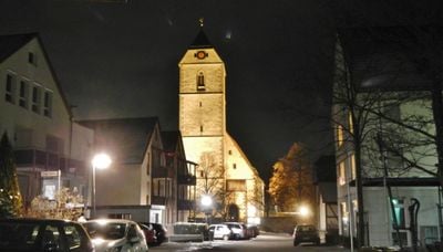 At night 0