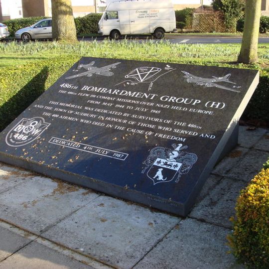 486th Bomb Group USAAF Memorial, Sudbury