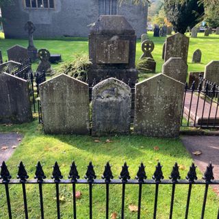 Wordsworth group of graves in churchyard of Church of St Oswald