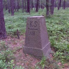 Sächsisch-Preußischer Grenzstein: Pilar Nr. 118