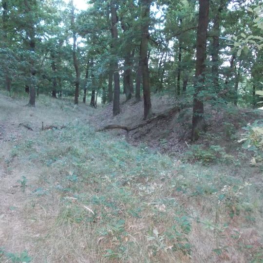 Siege ramparts in Kunratice