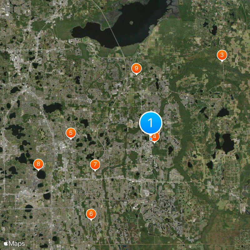 Addition Financial Arena Map