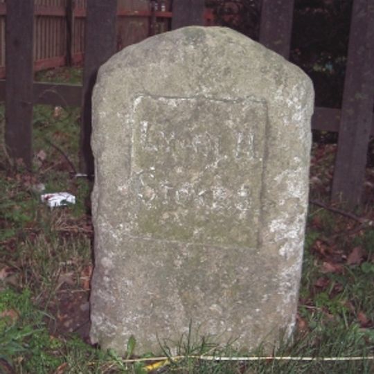 Milestone, opp. Limekiln Rd