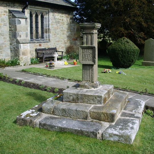 Sundial in churchyard to south of Church of St Bartholomew