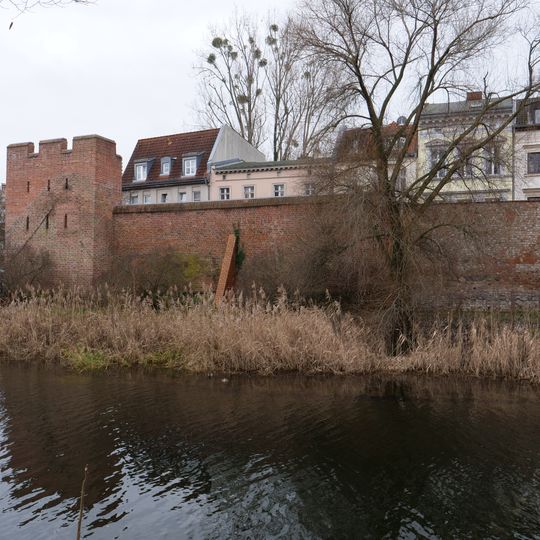 Stadtmauer & Turm & Befestigungsanlage & Stadtbefestigung Hoher Steinweg