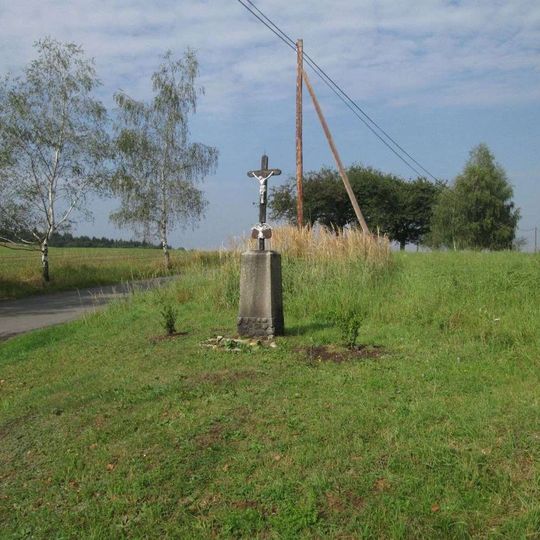 Kříž severozápadně od Lhotky